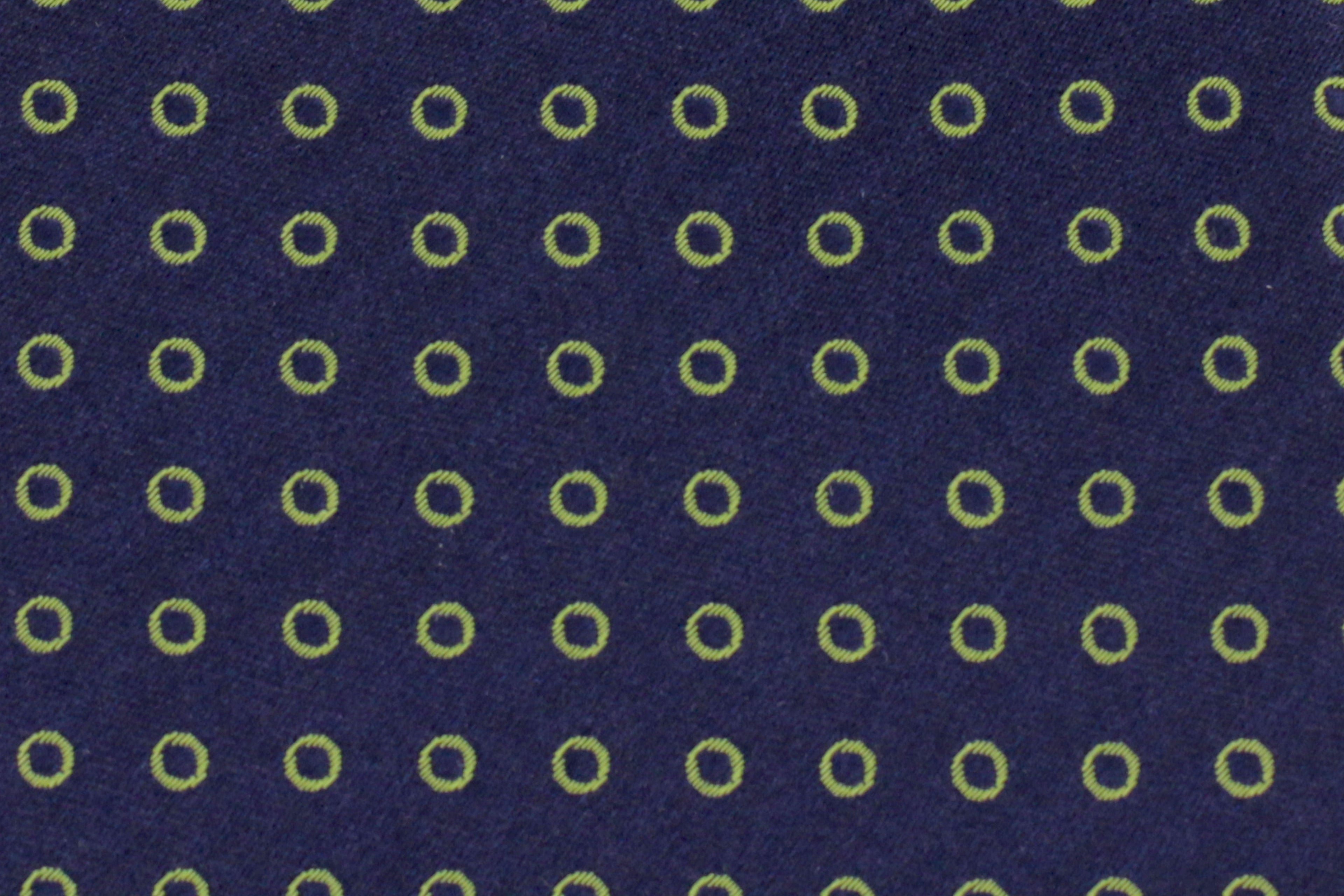 100% Silk XL Tie with Circle Pattern for Big and Tall Men