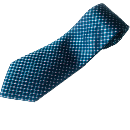 100% Silk Extra Long Tie with Waffle Pattern for Big and Tall Men