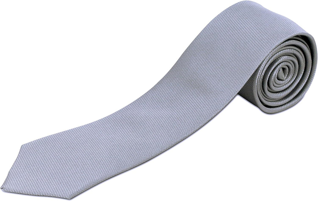 Extra Long Skinny Tie for Big and Tall Men – 100% Silk – 63&quot; XL