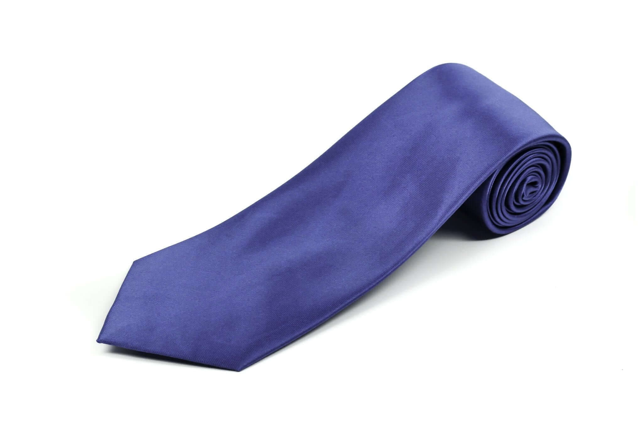 100% Silk Extra Long Solid Tie for Big and Tall Men