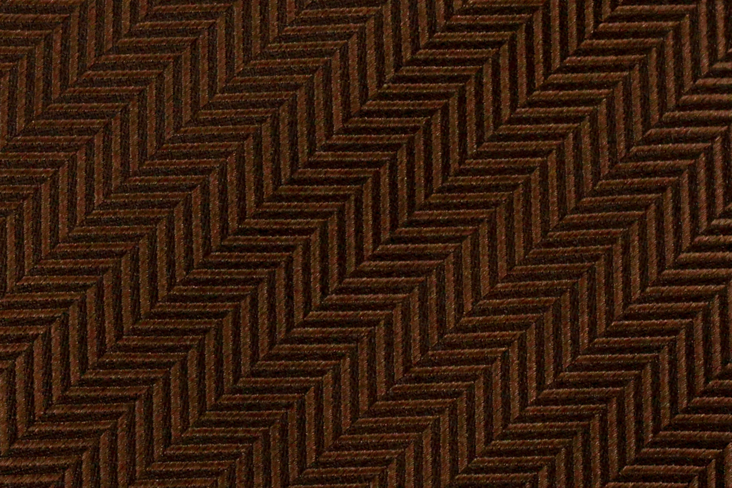 brown silk herringbone pattern detail