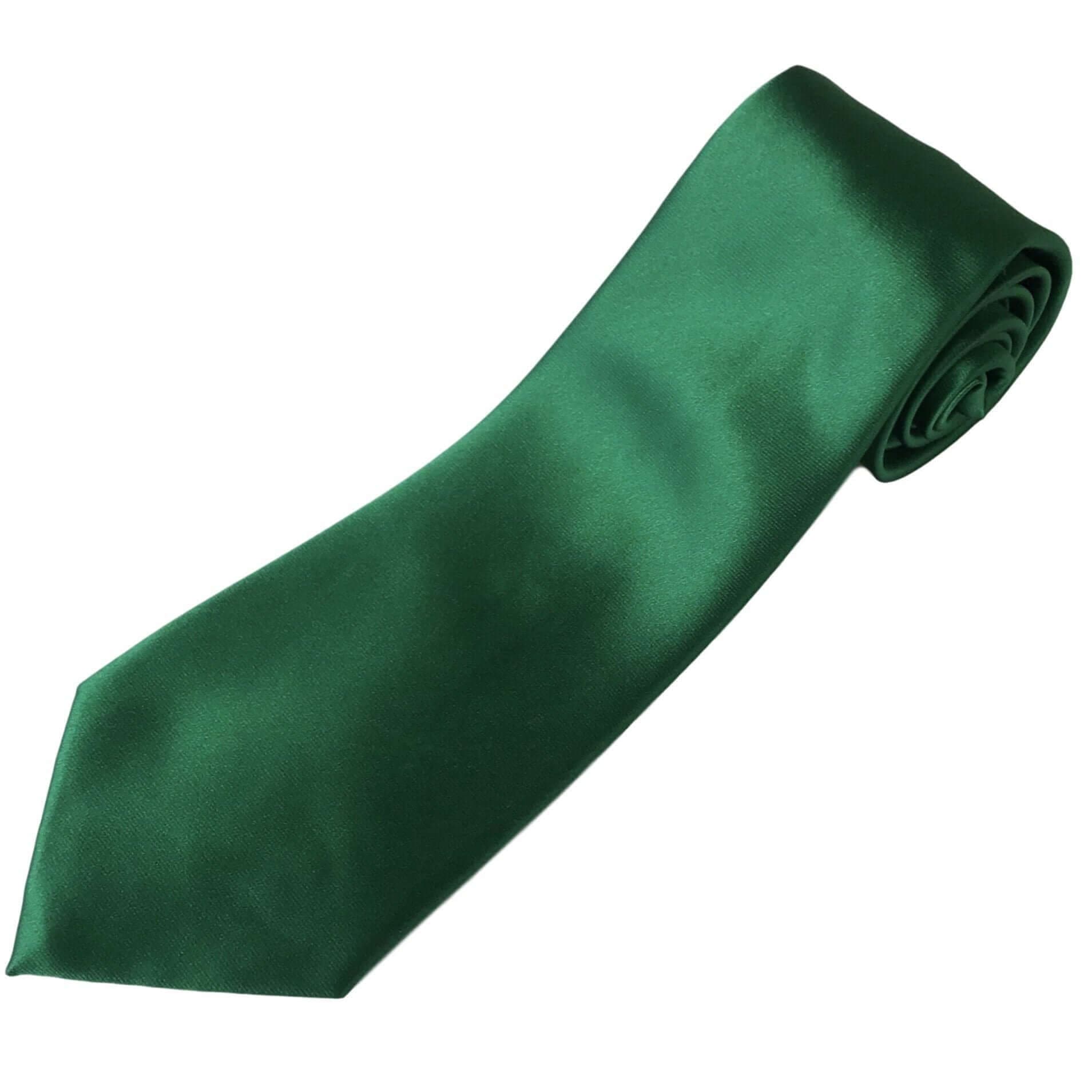 100% Silk Extra Long Solid Tie for Big and Tall Men