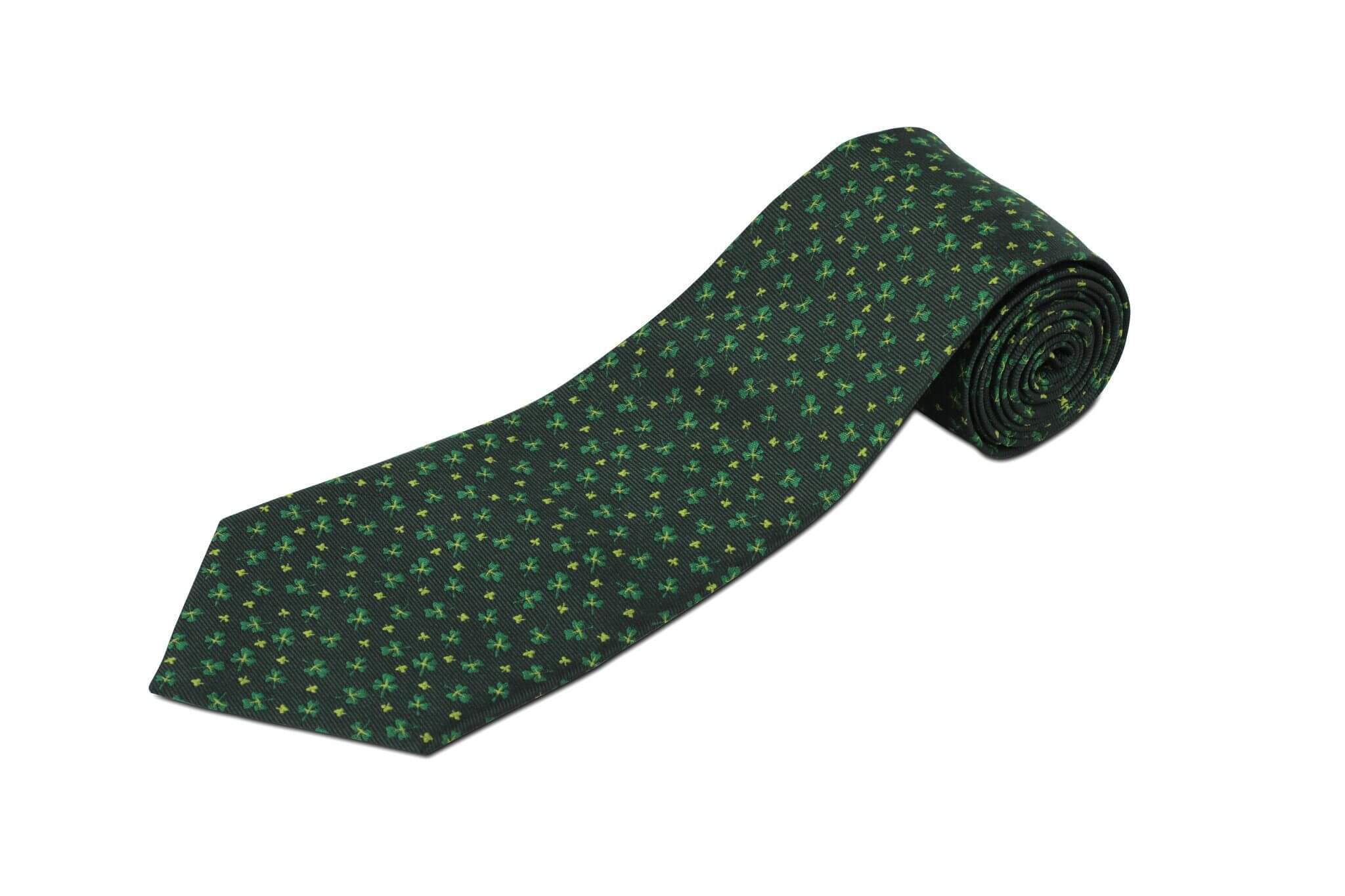 Extra Long Ties - 100% Silk Extra Long St. Patrick&