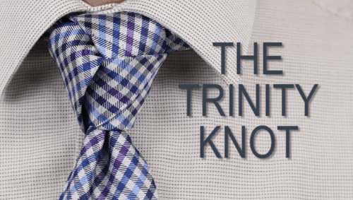 trinity knot - extra long tie