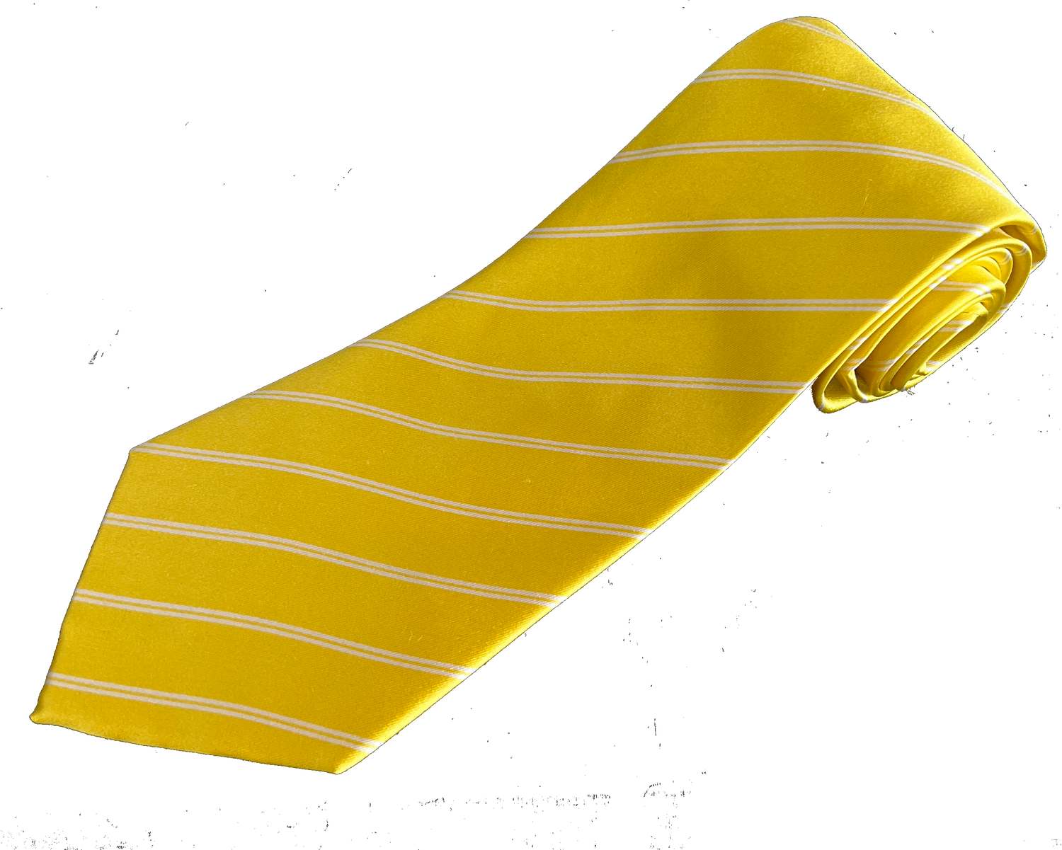 100% Silk Extra Long Tie with White Stripes for Big and Tall Men