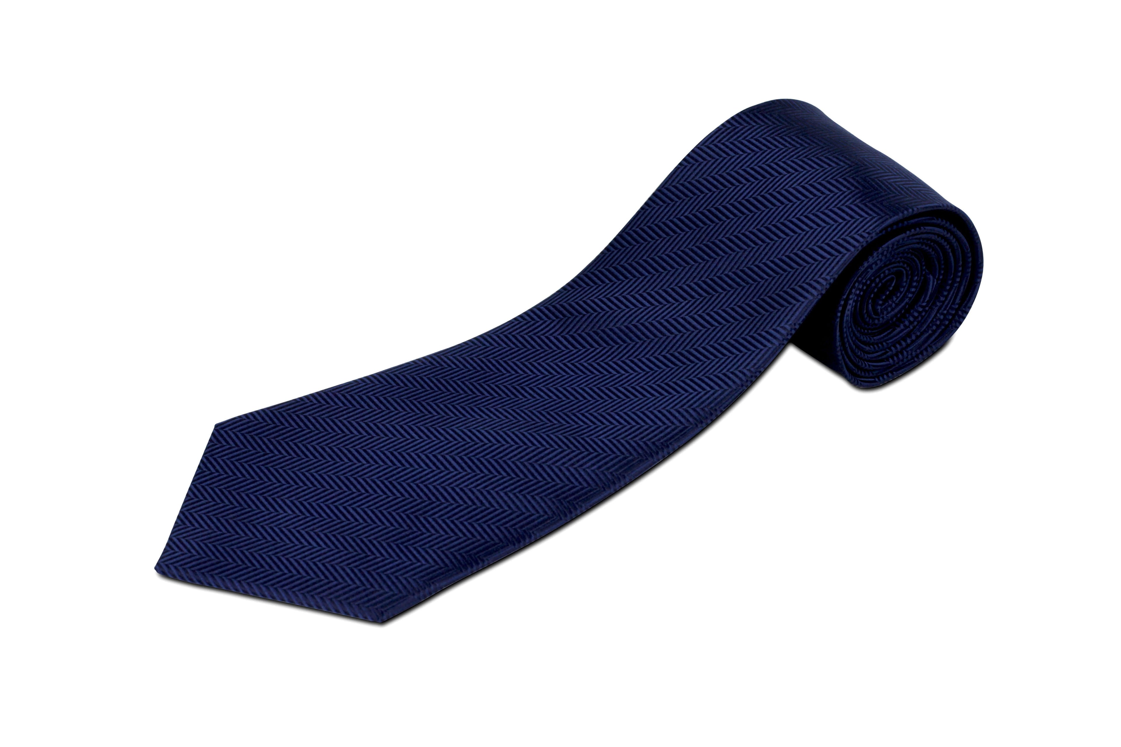 navy blue dark silk xl tie