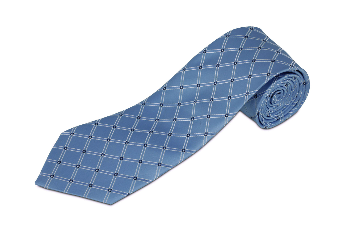 baby blue periwinkle silk xl tie