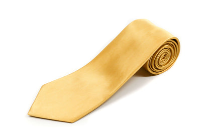 Yellow XL Silk Necktie