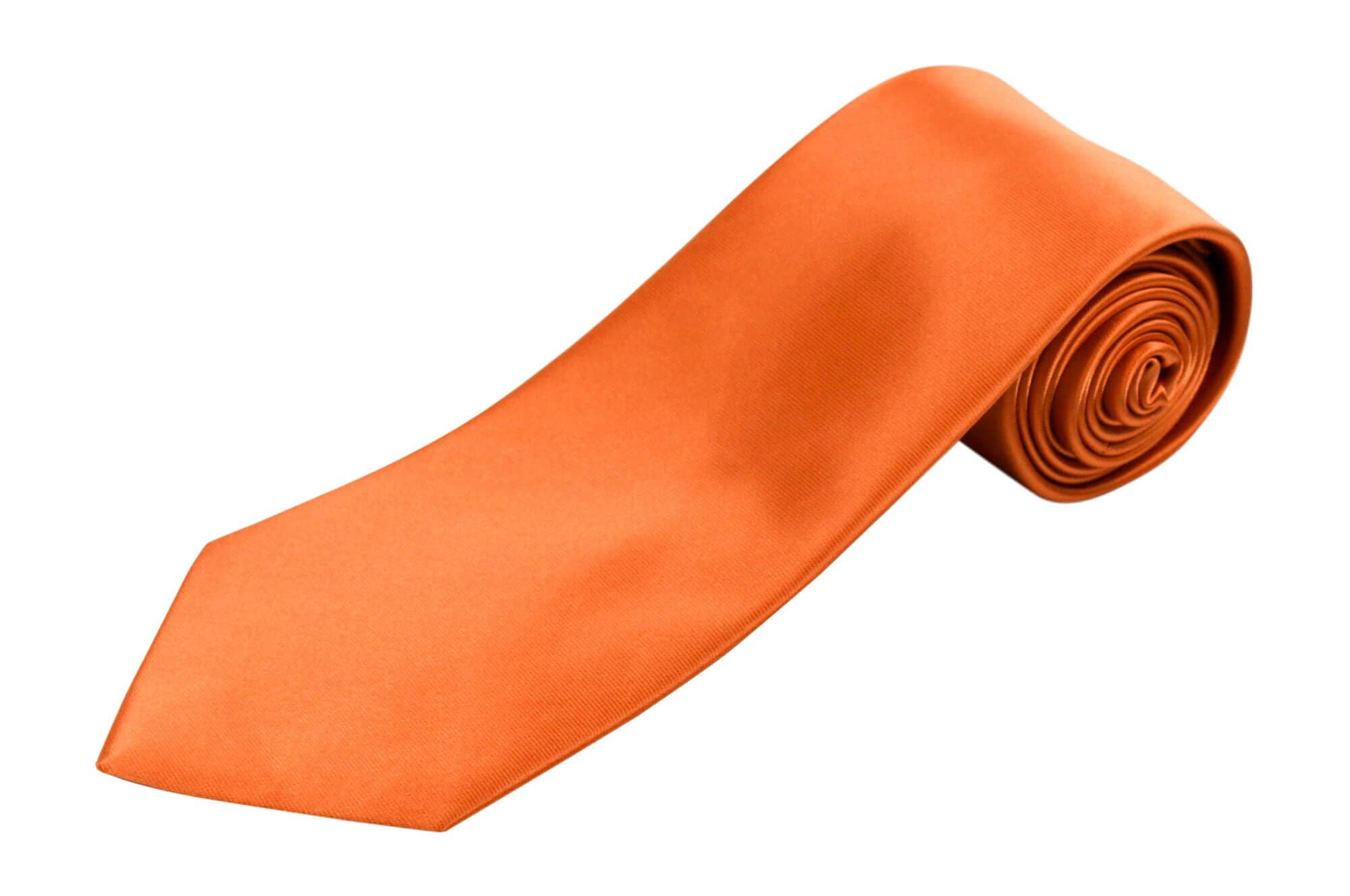 Bright Orange XL Necktie