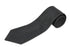 black solid herringbone xl necktie