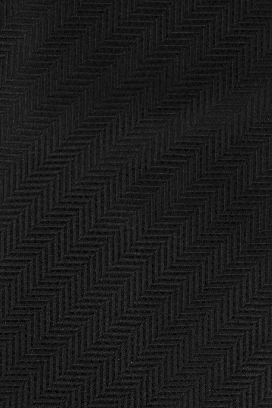 black silk herringbone fabric detail