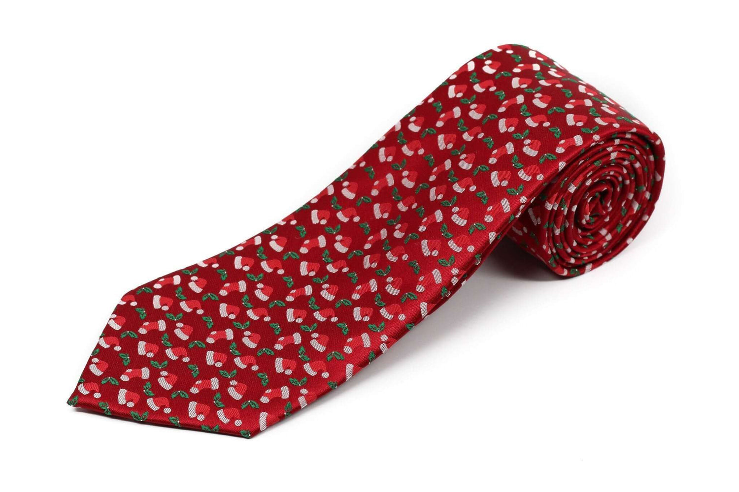 Extra Long Ties - 100% Silk Extra Long Christmas Stocking Santa Tie