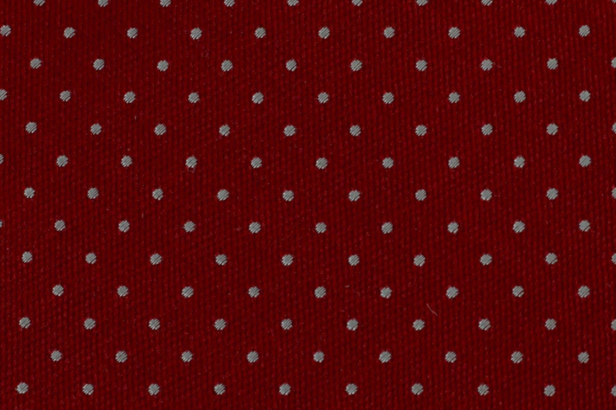 Red silk fabric zoom detail