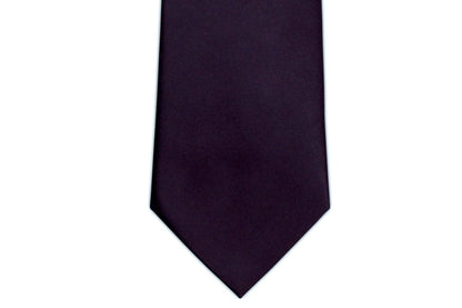 Extra Long Ties - 100% Silk Extra Long Solid Purple Tie